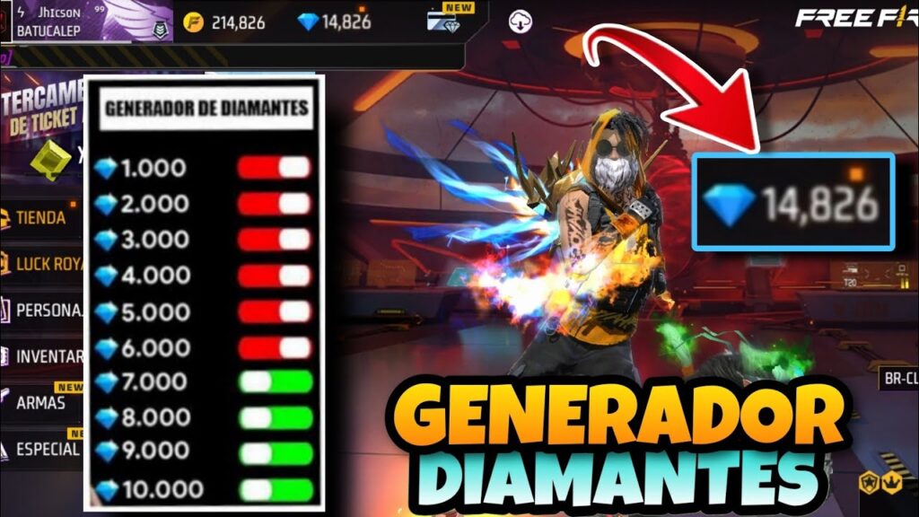 descubre como conseguir diamantes gratis en free fire y mejora tu experiencia de juego