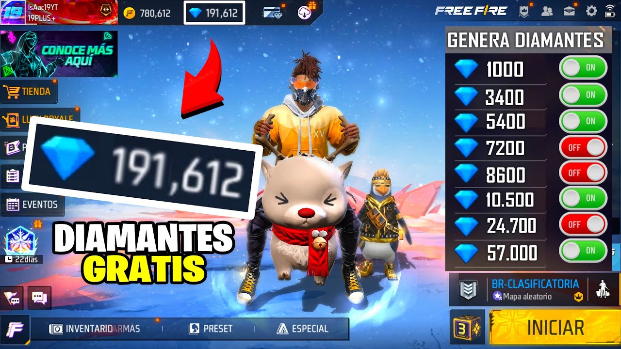 existen generadores de recursos en free fire