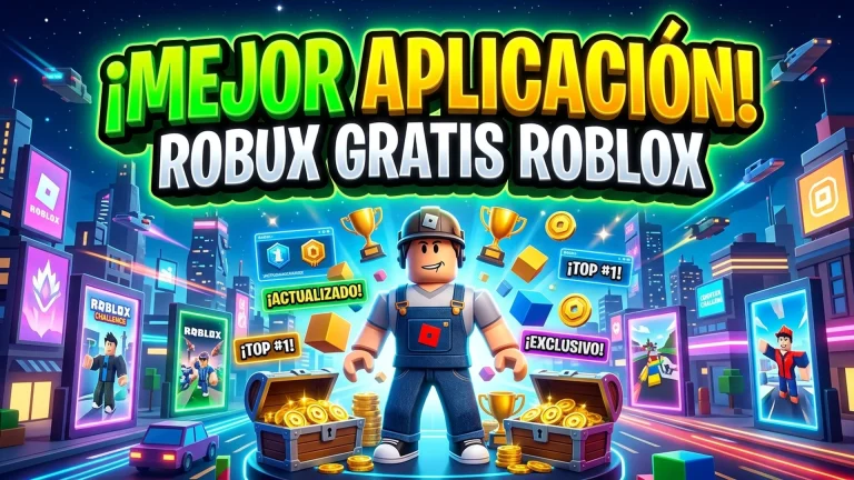 Descubre la Mejor Aplicación para Conseguir Robux Gratis en Roblox