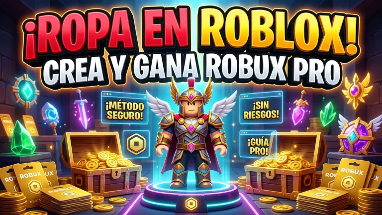 Guía Definitiva: Cómo Vender Ropa en Roblox y Conseguir Robux Gratis